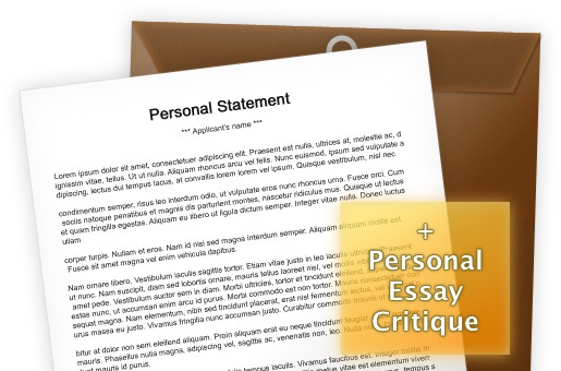 Personal Statement (PS / SOP) Editing
