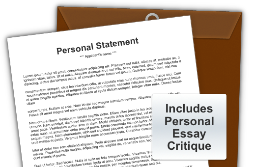 Personal Statement Editing, Statement of Purpose Editing Service