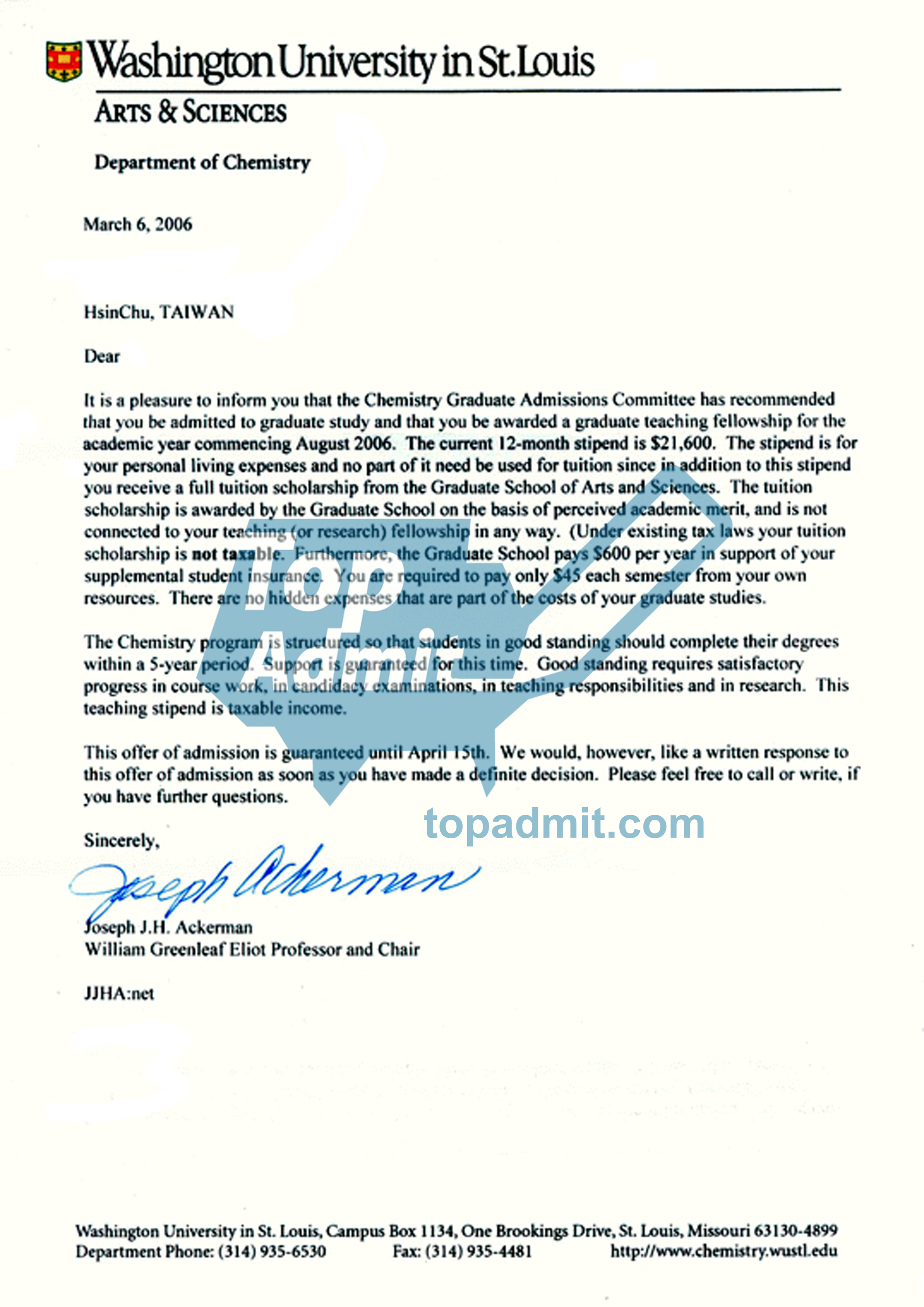 College Expectations - Writing a Statement of Purpose