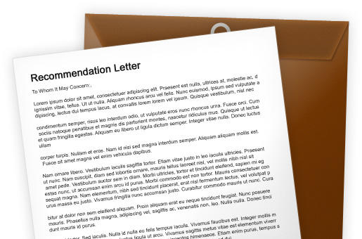 College Recommendation Letter Editing