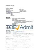 Before: admission resume sample